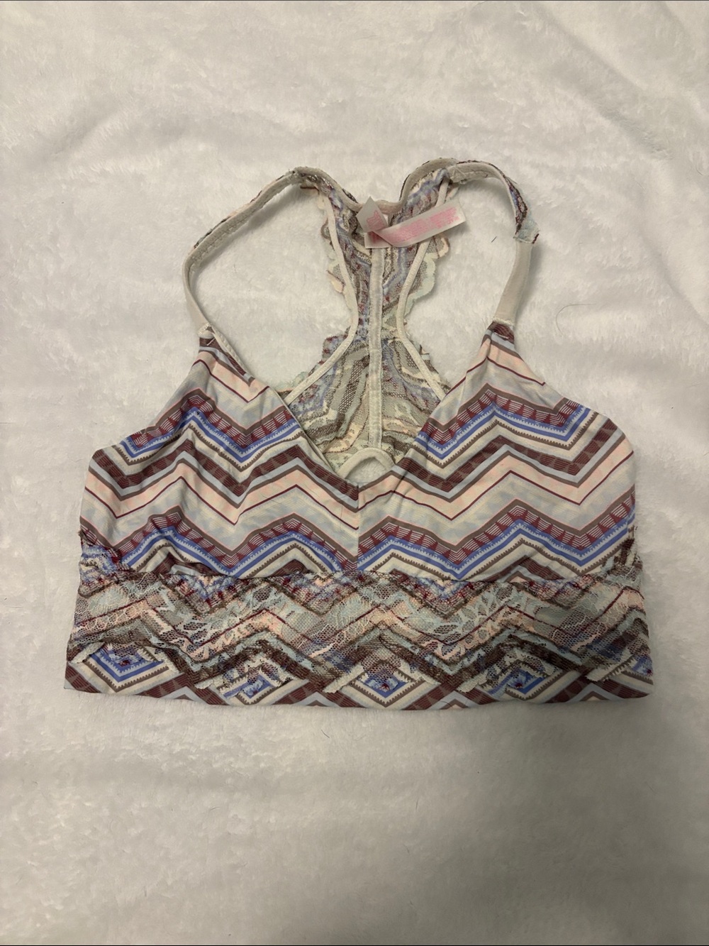 Pink Victoria’s Secret bralette